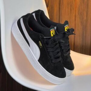 Puma Ferrari Suede XL Black White (10A)