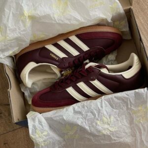 Adidas Samba OG Maroon Gold (10A)